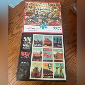 Two puzzles
